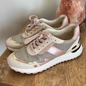 Michael Kors runners rose gold